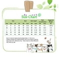 thumbnail image 3 of Visland Pet T-shirt Soft High Elasticity Unisex Cartoon Print Dog Cat Clothing for Summer, 3 of 8
