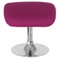 thumbnail image 4 of Egg Series Magenta Fabric Ottoman, 4 of 4