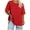 Red, variant on My Order Short Sleeve Round Neck Heart Print Blouse Women's Summer Tops Casual Tees Plus Valentine Shirt My Items
