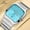 Silver blue, variant on Watches Square Analog Quartz Stainless Steel Watches for Men Mesh Strap Waterproof Business Military Sport Wrist Watch with Date Reward