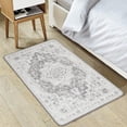 thumbnail image 3 of Area Rug 2x5 Non Slip Machine Washable Vintage Hallway Runner Rug, Low Pile Lightweight Rugs for Entryway, Hallway, Kitchen and Corridor, Light Taupe Brown, 3 of 6