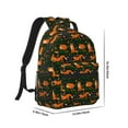 thumbnail image 2 of Uemuo Cute Little Foxes Printed Student Durable Water-resistant Backpack,Travel Backpack,Outdoor Activities Backpack, Laptop Backpack, Multi-compartment Backpack, 2 of 5