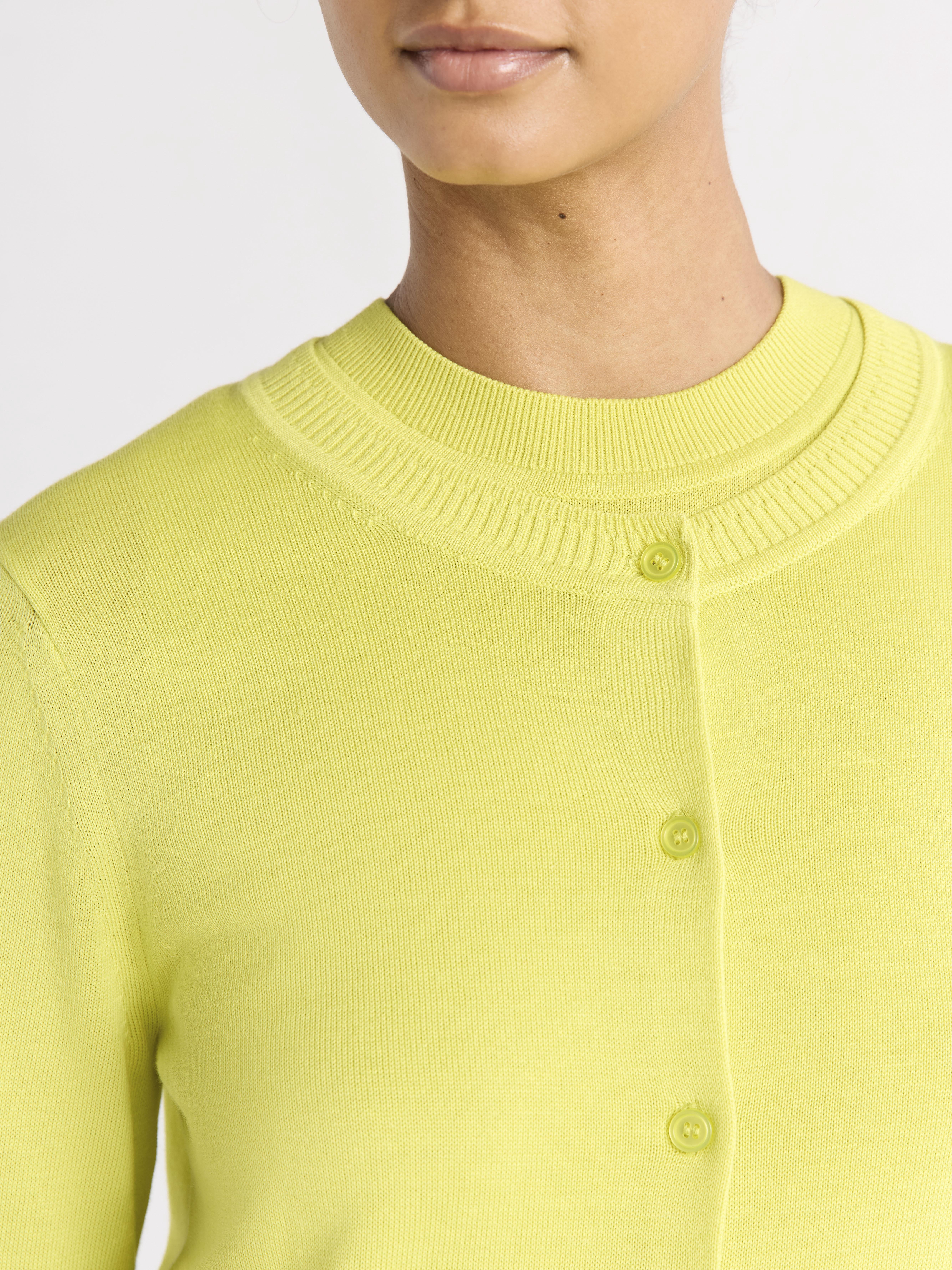 Free Assembly Women's Crewneck Cardigan Sweater, Lightweight, Sizes XS-XXL