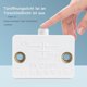 thumbnail image 4 of Automatic Door Light Switch for Cabinets Momentary Contact Switch 6-pack Cabinet Doors Cabinet Switch White (FMY), 4 of 5