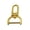 Gold, variant on 1/4/10PCS Zinc Alloy Clasp With Swivel Ring, Swivel Clasp Hooks, Snap Clip Trigger Spring Buckle for Bags Keychain Purses