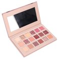 thumbnail image 1 of Placa De Sombra De Ojos De 18 Colores, Suave Y No Irrita La Piel Paleta De Sombra De Ojos Mate Completa De 18 Colores Para El Hogar Para Viajes Para La Oficina Para Fiestas Amonsee Otros, 1 of 8