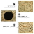 thumbnail image 4 of USHOBE Hand Woven Bunny House Decorative Grass House Light Green 1Pcs Play Area, 4 of 7