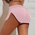 thumbnail image 2 of Women's Summer Shorts Velvet Booty Yoga Sexy High Waist Pole Dance Pants Gym Workout Active Slim Fit Rave Bottoms Baggy Dressy Casual Womens Jorts S-5XL, 2 of 6
