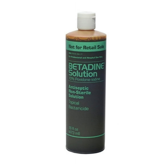 BETADINE SURGICAL SCRUB, Size: 16 OUNCE (Catalog Category: Veterinary Supplies:FIRST AID & WOUND CARE)