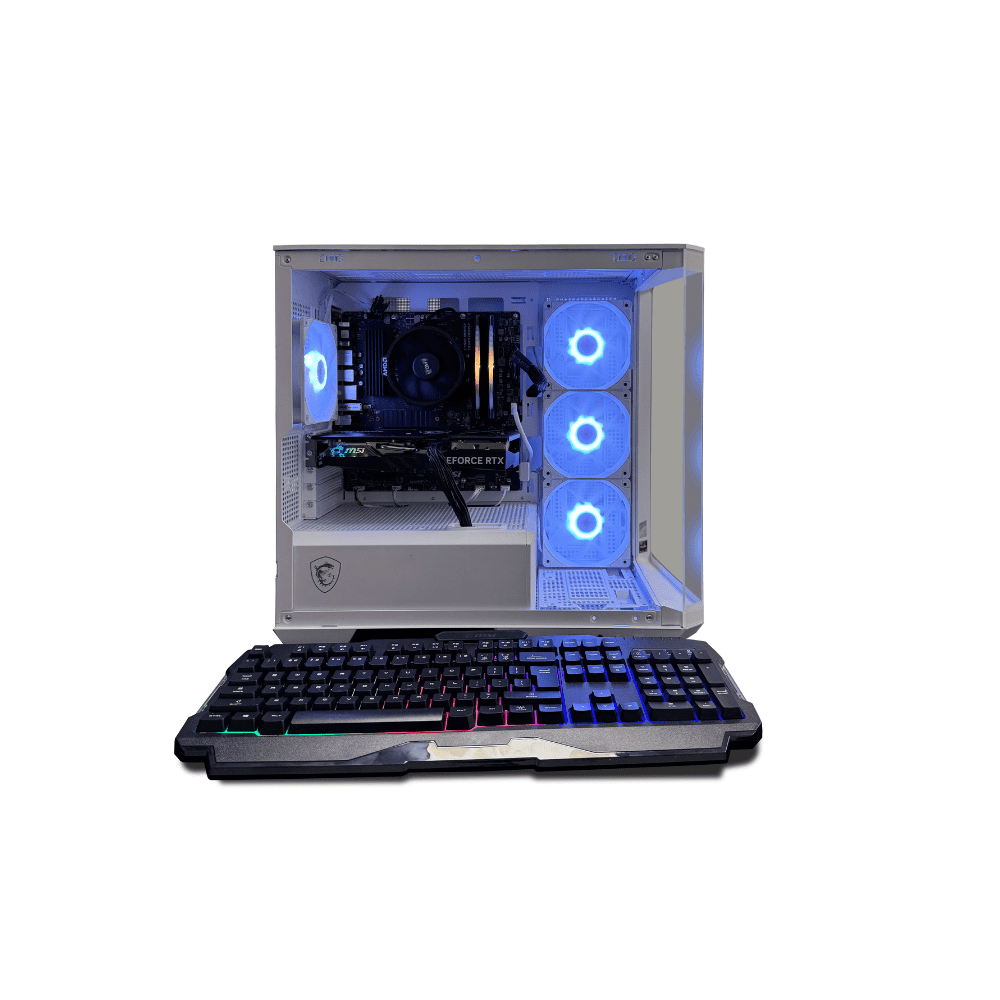 NSX AMD Desktop Gaming PC with Ryzen 7 5800X, 32GB RAM, 1TB SSD