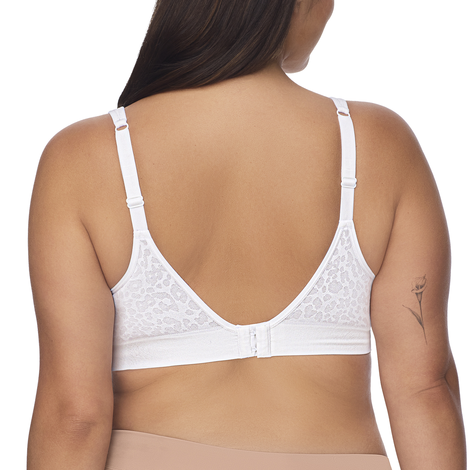 Warners Women's Blissful Benefits Easy Size Seamless Stretch Wireless Comfort Bra