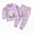 boy outfits-Purple, variant on TOWED22 Toddler Boys Outfits Long Sleeve Cute Print Graphic Crewneck Top Elastic Waist Pants Soft Fall Winter Set 2 Piece(Dark Gray,2-3 Y)