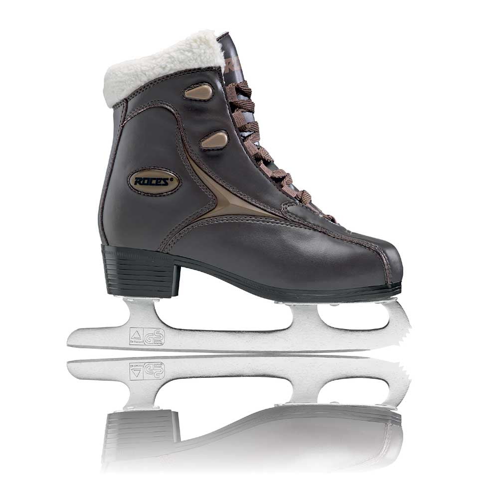 Roces Women's Logger Ice Skates Superior Italian Navy/Gray Plaid 450647 00001 