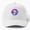 White, variant on Aaron Burr Vaporwave Baseball Cap, American History Character Design, Classic Hat