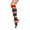 Rainbow, variant on Zebra Stripes Knee High Tube Uniforms Skirts Party Events Costumes Cosplay Socks in Rainbow Color