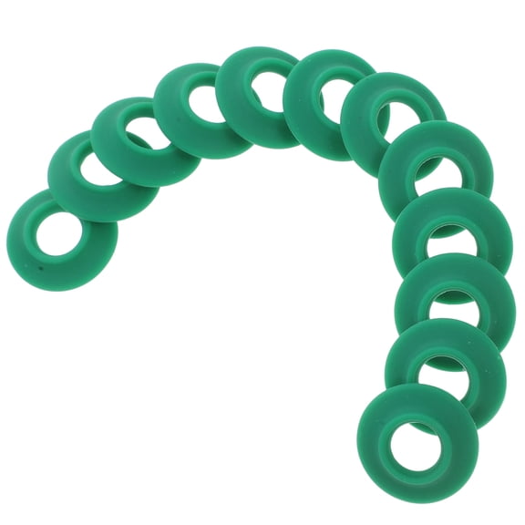 BESTOYARD Bottle Gasket Replacement Green Silicone 12Pcs