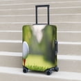thumbnail image 6 of Daiia golf ball perched on a tee Luggage Cover, Thickened Washable Travel Luggage Covers, Elastic Unique Baggage Covers for 18-20 inch Luggage-Small, 6 of 7