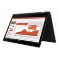 thumbnail image 3 of Lenovo ThinkPad L390 Yoga 20NU - Flip design - Intel Core i5 - 8365U / up to 4.1 GHz - Win 10 Pro 64-bit - UHD Graphics 620 - 16 GB RAM - 256 GB SSD TCG Opal Encryption, NVMe - 13.3" IPS touchscreen 1920 x 1080 (Full HD) - Wi-Fi 5 - black, 3 of 8