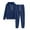 Navy, variant on Fgnfyis Sport Suit Women Solid and Tracksuit Sweatshirt Hooded Women Suits Sets 2 Piece Sets Women Outfit Hot Pink S