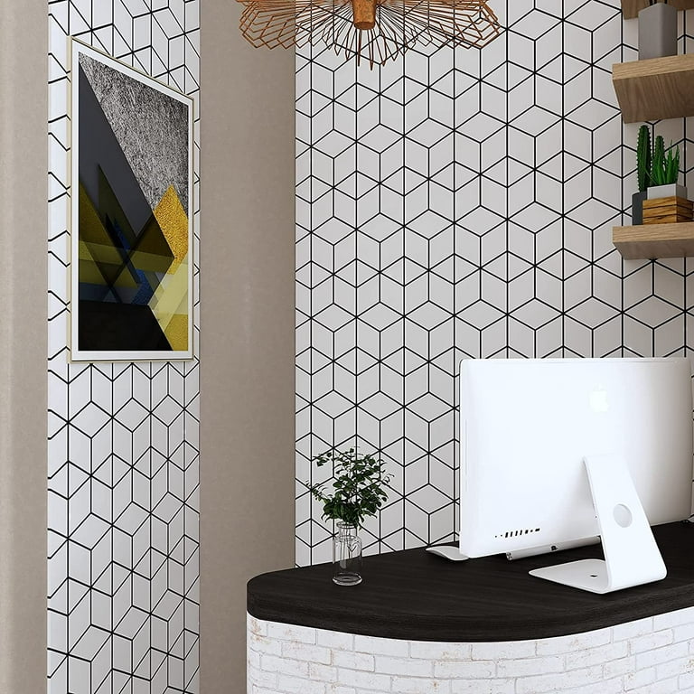 Geometric Contact Paper, Peel And Stick Wallpaper