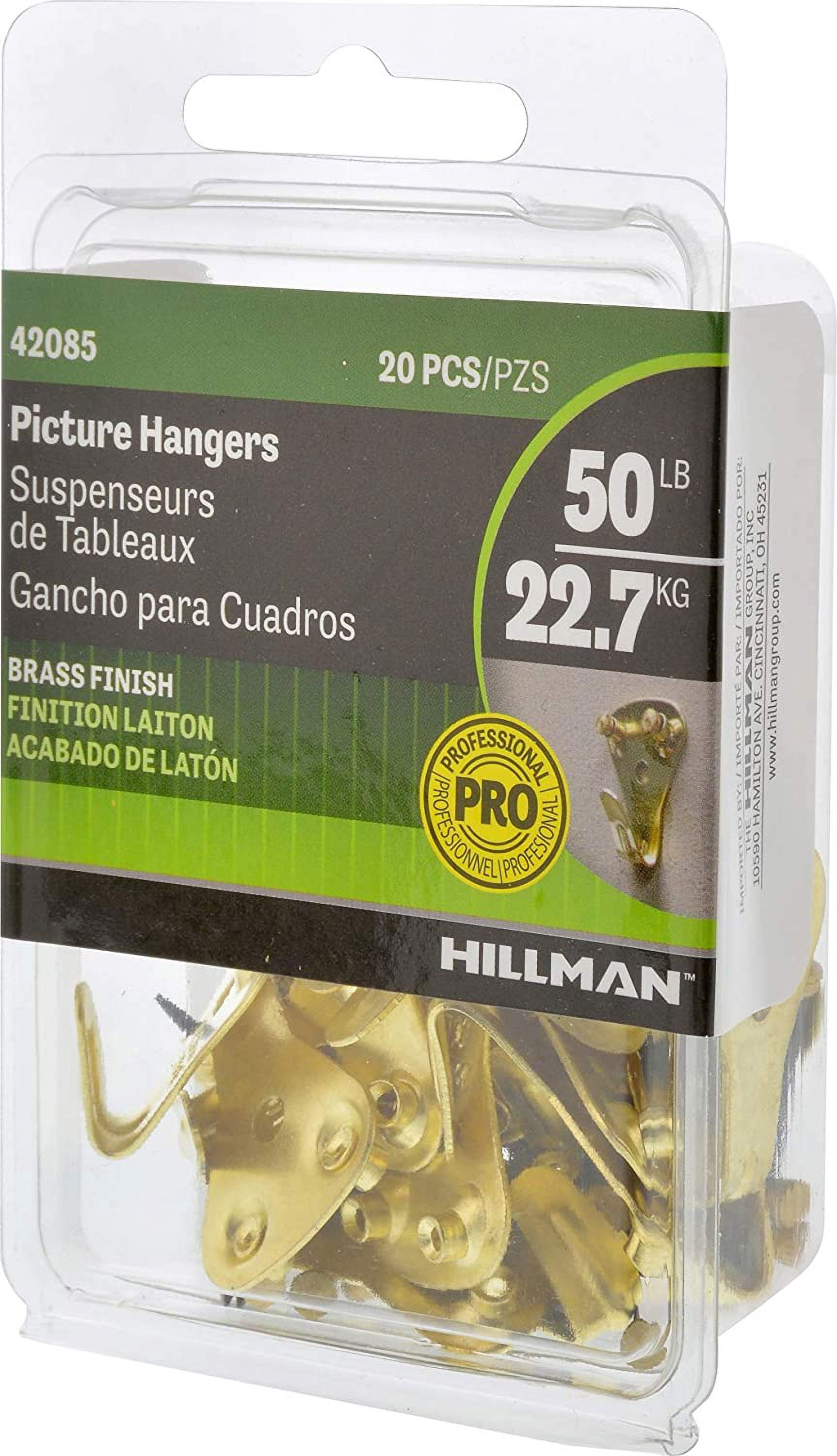 42085 Classic Picture Hangers, 50-Lb., 20-Pk. - Quantity 1