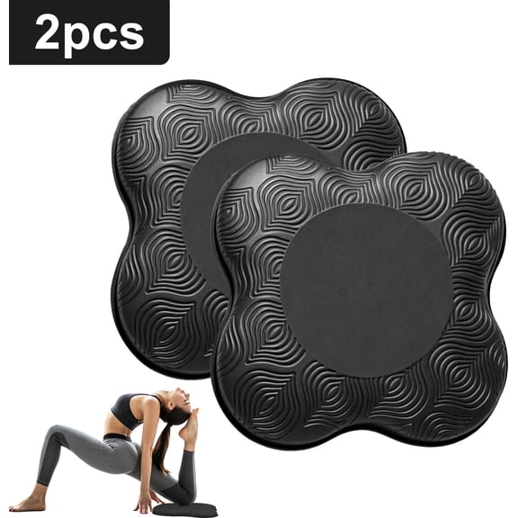 UHIAGREE Anti-slip Knee Pads, Yoga and Pilates Floor Mats, Yoga Essentials, Suitable for Home Gyms (2-Pack)