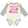 thumbnail image 3 of Inktastic Daddy's Little Girl Girls Long Sleeve Baby Bodysuit, 3 of 5