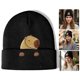 thumbnail image 2 of Whimsical Capybara Design Beanies Comfortable And Soft Winter Hat For Outdoor Adventures Group Activities And Relaxing Indoors Multicolor, 2 of 4