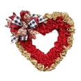 thumbnail image 5 of HOMYL Heart Shaped Wreath for Front Door Sign Romantic Party Valentines Day Wreath Type B, 5 of 8