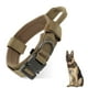 thumbnail image 1 of Collar para Perros Grandes Ajustable de Bargains Únicos, Collar Pesado con Mango, Collar Táctico para Perros, Collar Pesado Marrón L, 1 of 7
