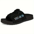 thumbnail image 2 of FLTHDD Mens Womens Slide Sandals Open Toe Orthotic Sport Athletic Slides Summer Slippers Adjustable Straps with Soft Cushion Arch Support Footbed Gift, 2 of 7