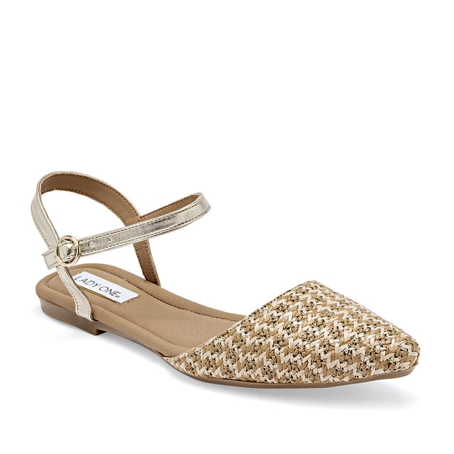 SANDALIA PLANA LADY ONE BEIGE 140498