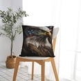 thumbnail image 5 of American Flag Bald Eagle USA Throw Pillow Cases Decorative Cushion Covers for Living Room Bed Sofa Couch 18x18, 5 of 6
