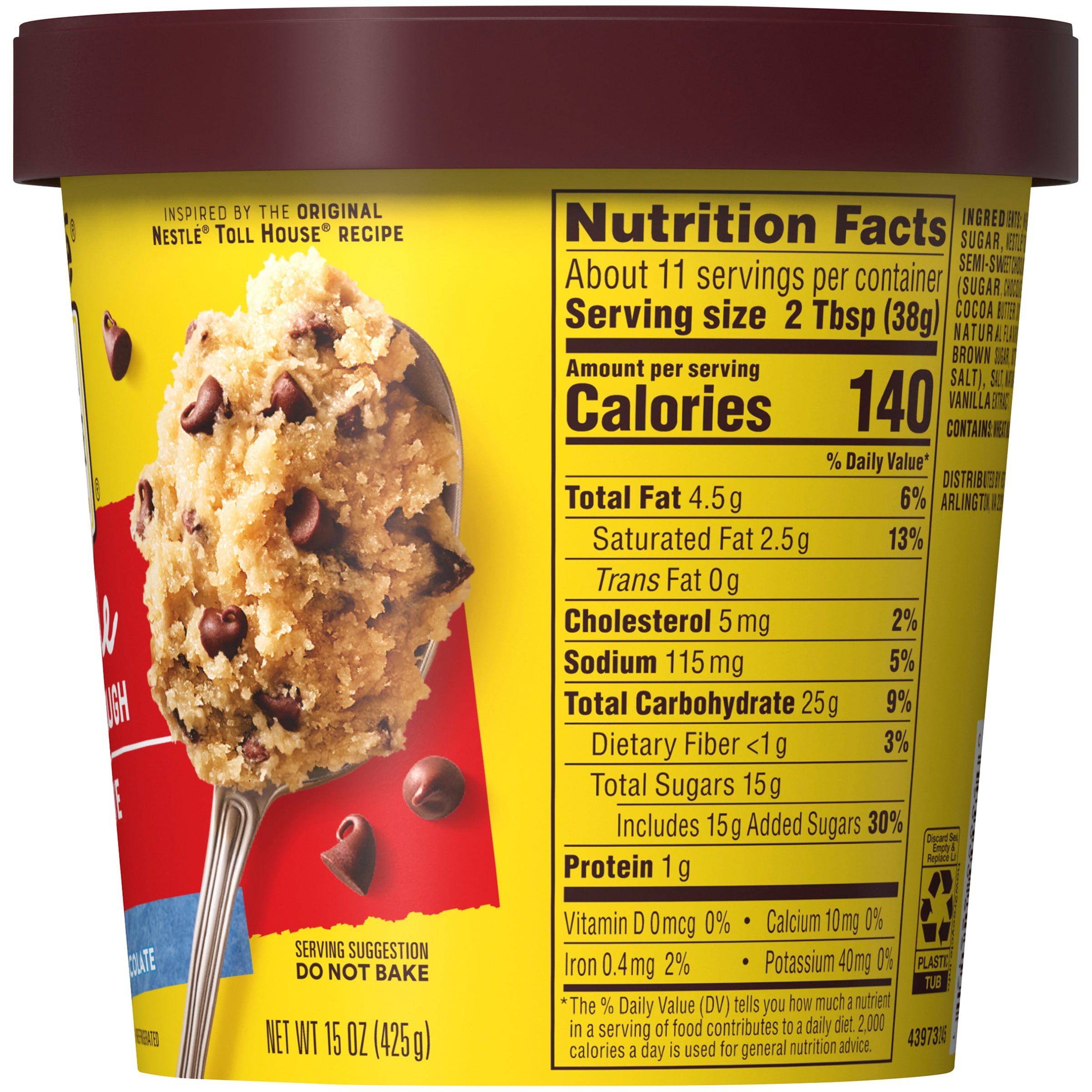Nestle Toll House Pie Nutrition Facts Nutrition Ftempo