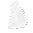 thumbnail image 2 of QUMIIRITY Transparent Display Risers Acrylic Item Display for Retail Store with 1Set, 2 of 8