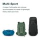 thumbnail image 5 of Osprey Talon 22L Mochila de senderismo ligera para hombre - Mochila pequeña para viajes y camping, Phantom Grey/Dark Charcoal, 5 of 9