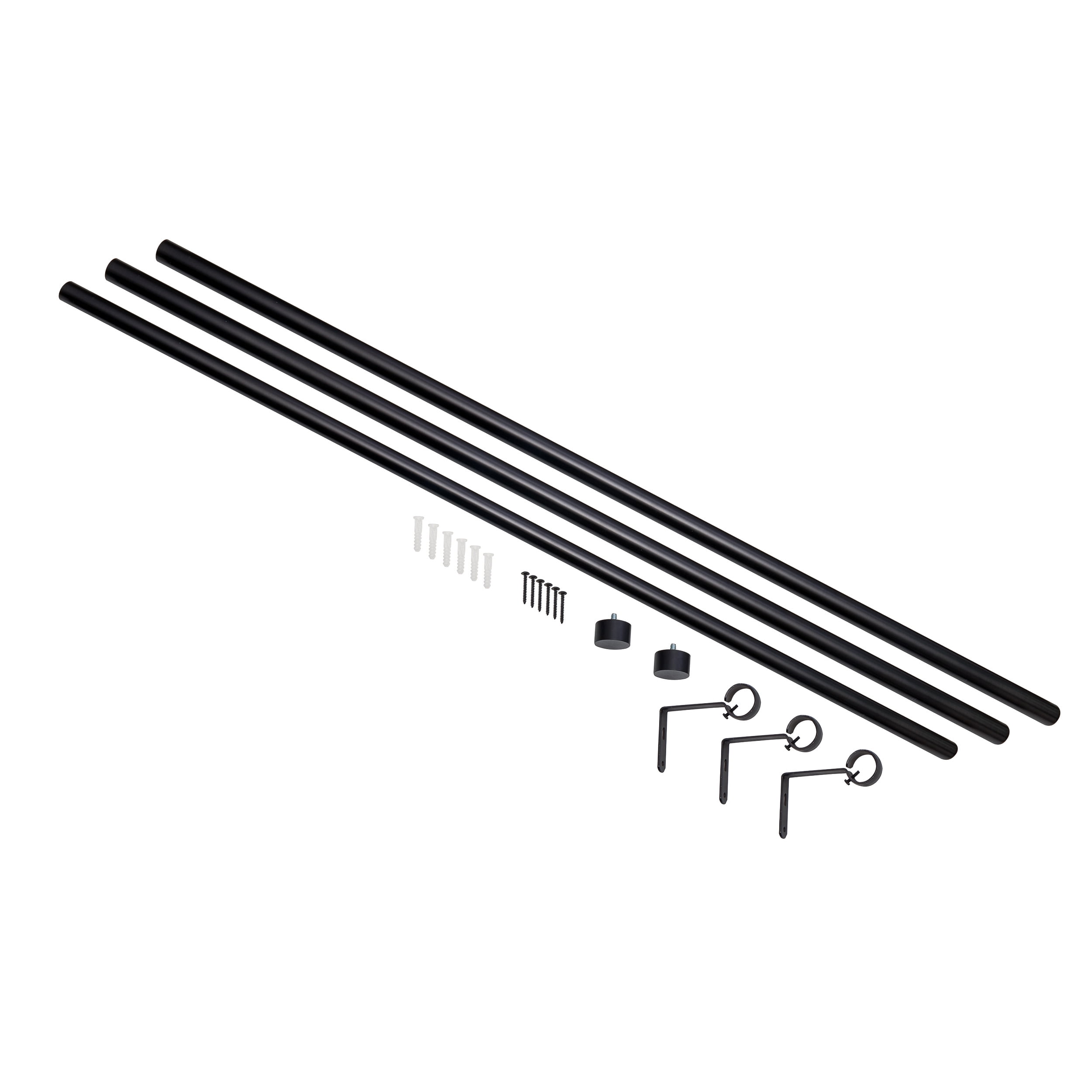 walmart umbra curtain rod