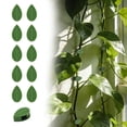 thumbnail image 1 of Climbing Wall Fixture Clips 2026 Clips For Climbing Green Leaf Shaped Self Wall Clips For Vine Support Traction And Organization, 1 of 8