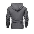 thumbnail image 3 of Fgvctg Sweatsuits Men 2 Piece Outfit Fall Lounge Set Warm Sweatsuits Comfy Jogger Sweatpants Oversized Sweatshirts Tracksuits with Pockets Dark Gray M, 3 of 4