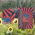 thumbnail image 2 of SKYSONIC Independence Day of USA Double-Sided Printed Garden House Sports Flag-12x18(in)-Polyester Decorative Flags for Courtyard Garden Flowerpot, 2 of 6