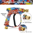 thumbnail image 2 of Kit de pistola rociadora y cañón de espuma para hidrolavadora BEAR FORCE, 2 of 9