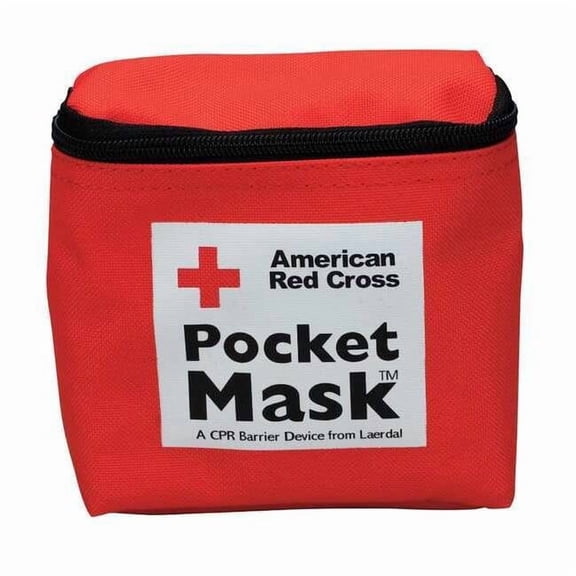 First Aid Only Pocket CPR Mask,Universal,Pouch 363015