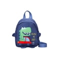 thumbnail image 1 of Btafrte Mochilas Dinosaurios para Libros Antipérdida Preescolar Encantadora (azul), 1 of 8