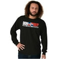 thumbnail image 5 of Dominican Republic DR Heritage Pride Long Sleeve TShirt Men Women Brisco Brands S, 5 of 5
