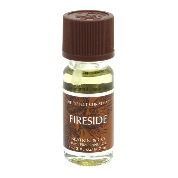 Slatkin & Co. Fireside Home Fragrance Oil, 0.33. Fl. Oz.