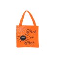 thumbnail image 2 of HOZVOMI Halloween Tote Bags for Kids Trick or Treat Gift Bags Spider Pumpkin Web Tote Bag Day of the Dead Party Candy Goodie Supplies, 2 of 4