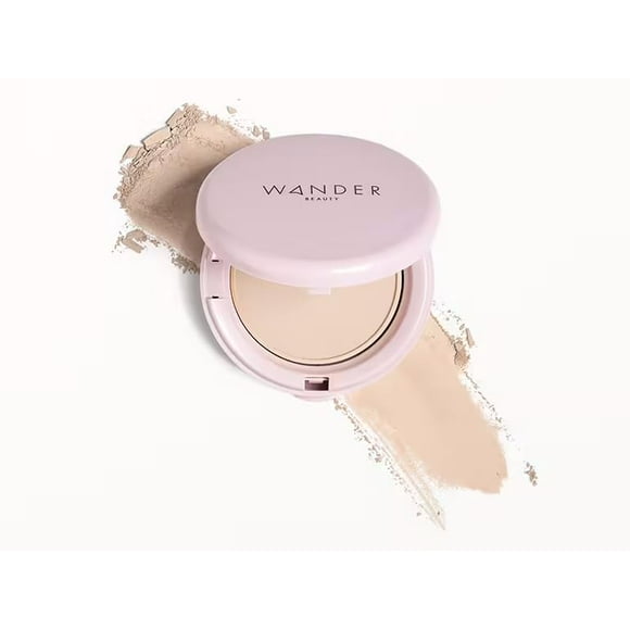 Base de maquillaje en polvo Wander Beauty Wanderlust, 8,8 ml, color marrón claro