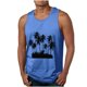 thumbnail image 1 of Camisetas de Tanque de los Hombres Tanque de los Hombres Incolor Gradiente de Impresión Cuello Redondo Correa Delgada Fuga Atrás Regular Casual Deportes Blusas de Tanque, 1 of 5