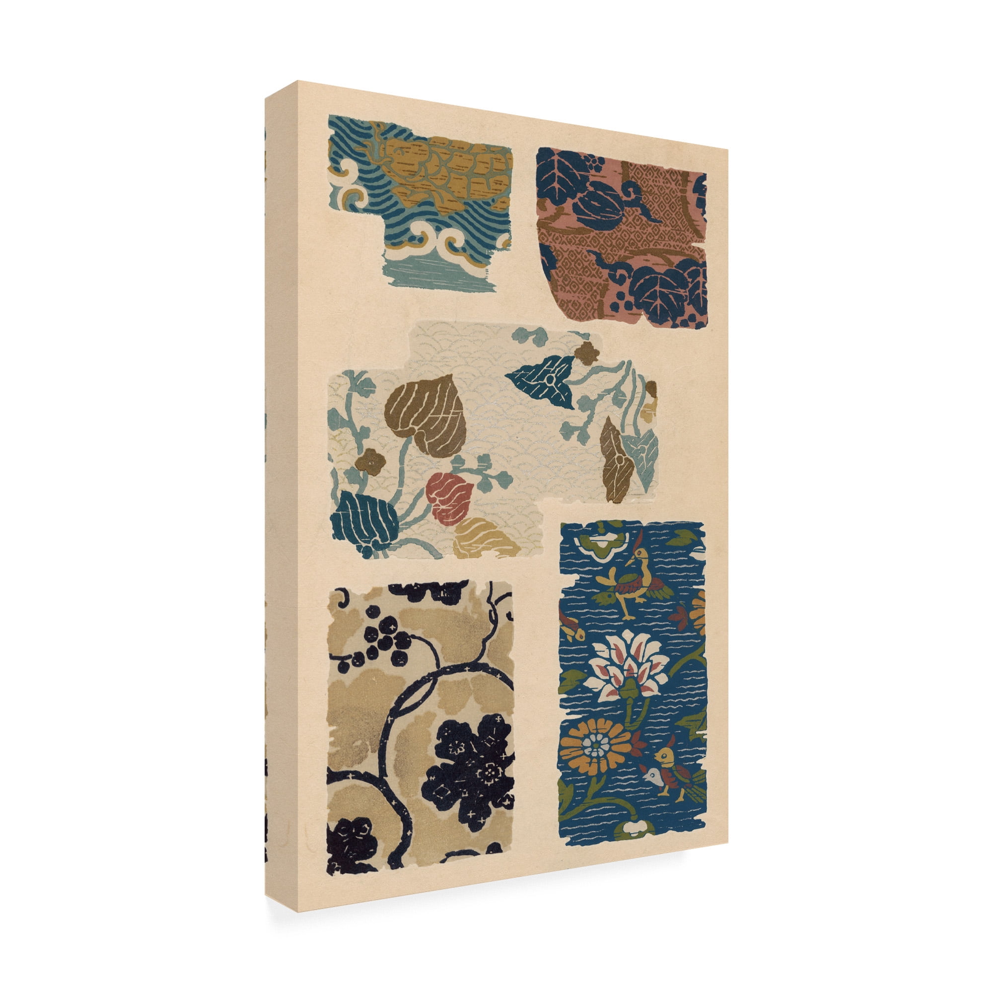 Trademark Fine Art 'Japanese Textile Design VIII' Canvas Art by Ema Seizan
