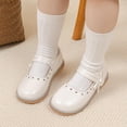 thumbnail image 3 of Vestido Mary Jane de Shomosa para niñas pequeñas, color blanco, talla 13, 3 of 6